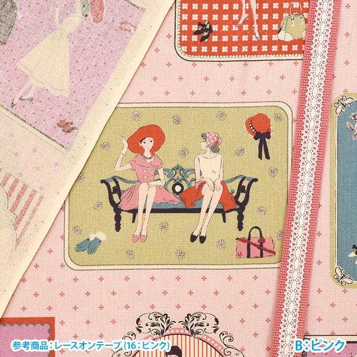 パネル販売 レトロクローゼット シーチング レトロガール ファッション