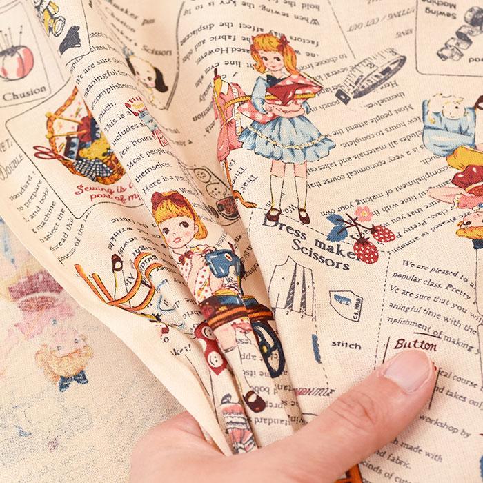 Cheery Days ハンドメイドレシピ シーチング レトロ レトロ風 総柄