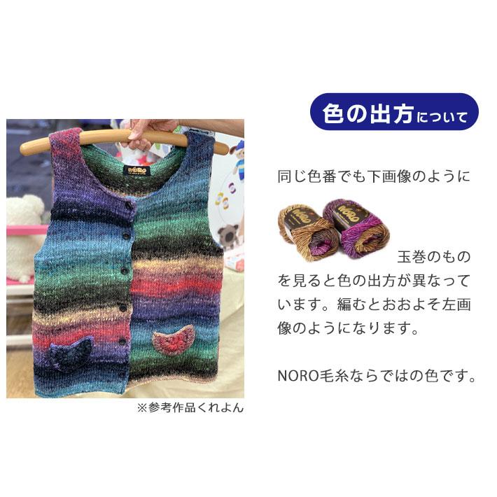 野呂英作 NORO Itoいと【毛糸】編み図付き 毛100% 200g玉巻(約