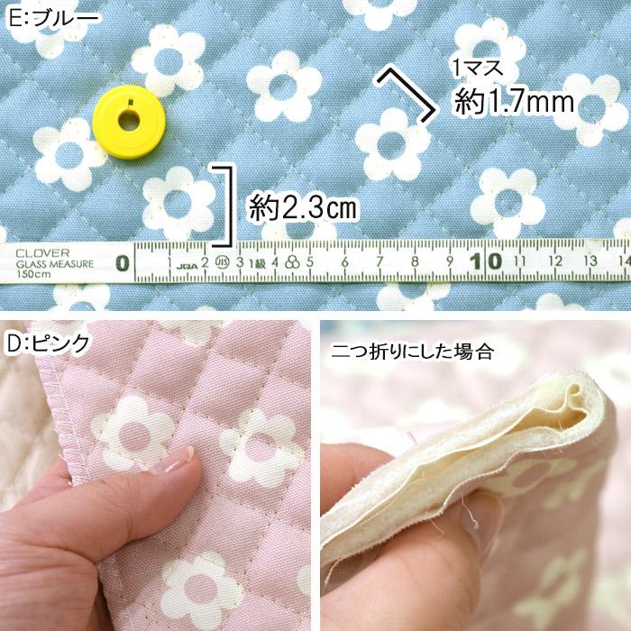 ハンドメイド 花柄キルト 韓国風フラワー キルト キルティング シンプル 花柄 くすみ