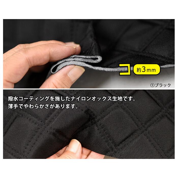 大人も着やすいシンプルファッションダブルステッチ ナイロンキルト 5