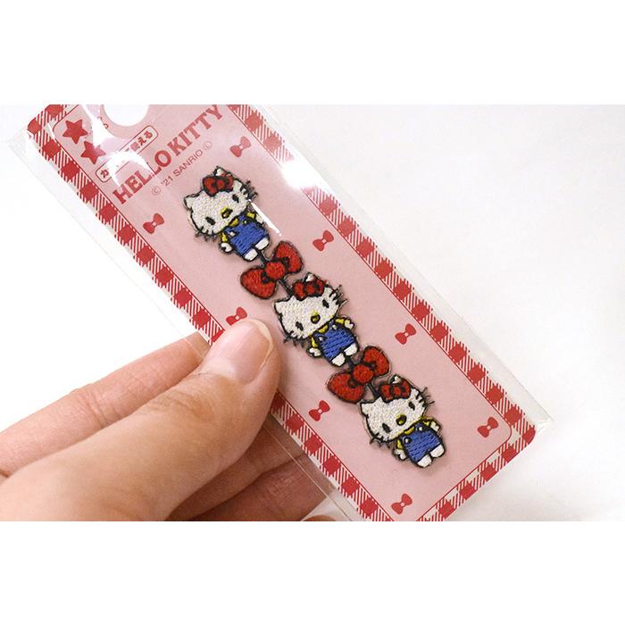 サンリオ ミニシールワッペンkt ハローキティ Rio 3014 キティちゃん アイロン接着ワッペン アップリケ キャラクター Sanrio 22 Rio 3014 手芸 生地 洋裁のホビー家コテツ 通販 Yahoo ショッピング