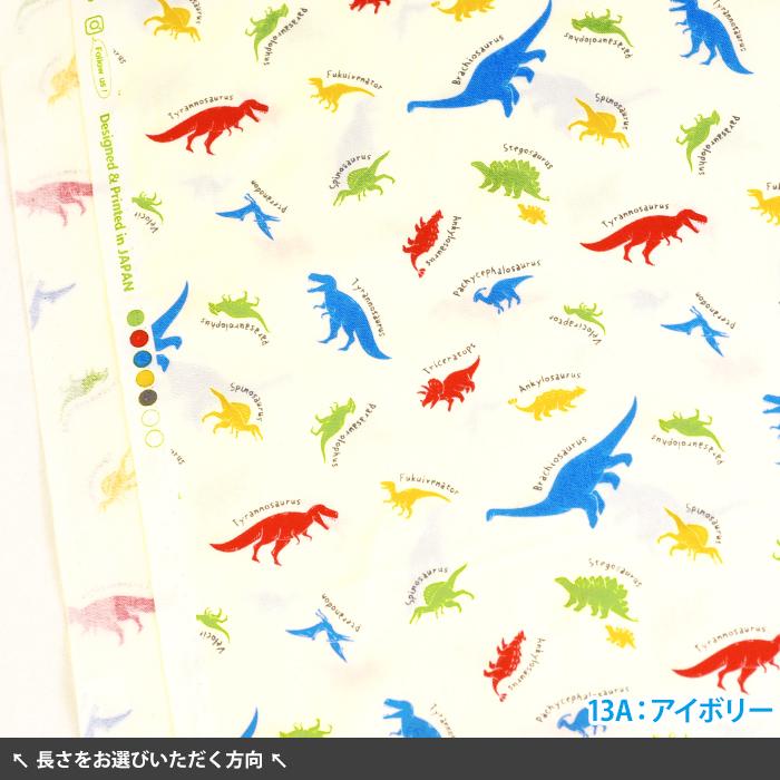 キッズランド ゆるかわ恐竜 CBプリント 恐竜 ティラノサウルス