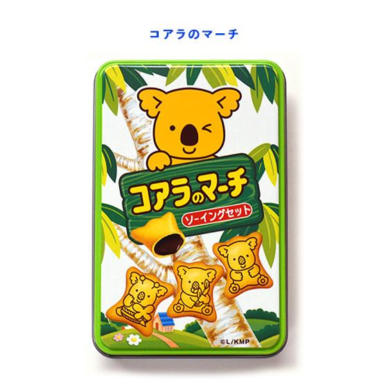 缶入り ソーイングセット 5点入り キャラクター柄とお菓子パッケージ柄