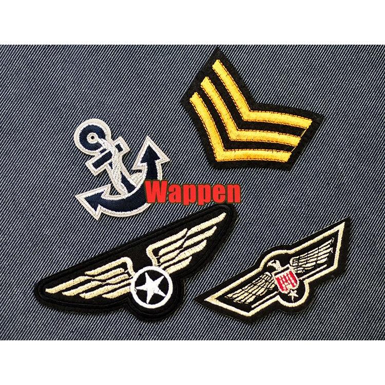 カッコいい系ワッペン 階級章 碇柄 Wt175 176 177 179 アイロン接着ワッペン 副材料 Wt175 179 手芸 生地 洋裁のホビー家コテツ 通販 Yahoo ショッピング