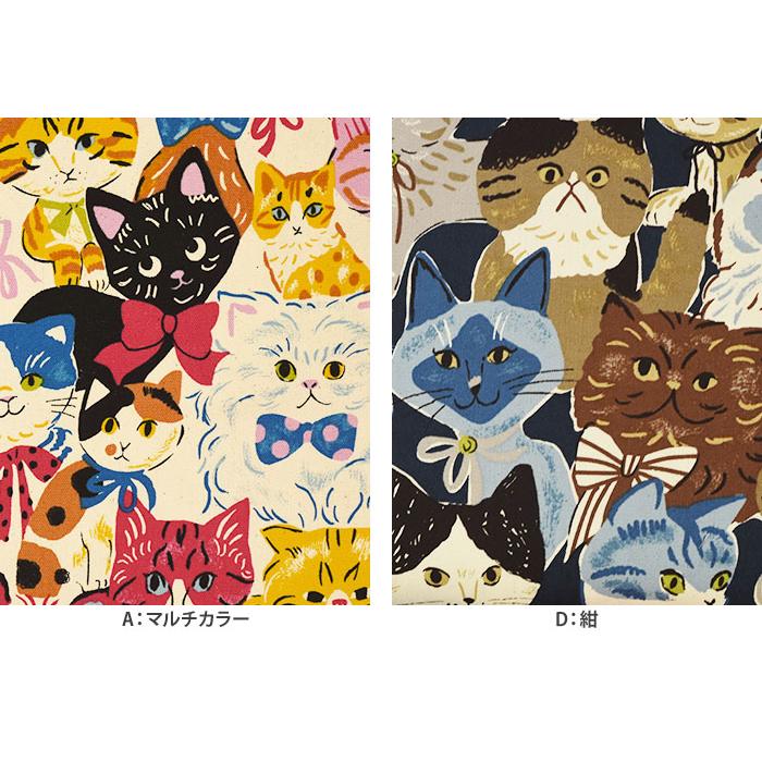 Powerful animal リボン×ネコ オックス 猫柄 ネコ柄 猫 ネコ