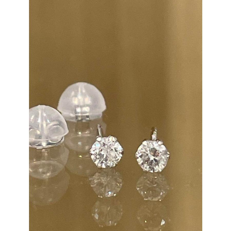 天然 ダイヤモンド トータル0.20ct ダイヤモンドピアス pt900 新品】Pt900ダイヤモンド0.20ct（トータル）一粒ピアス : 中岡時計宝石
