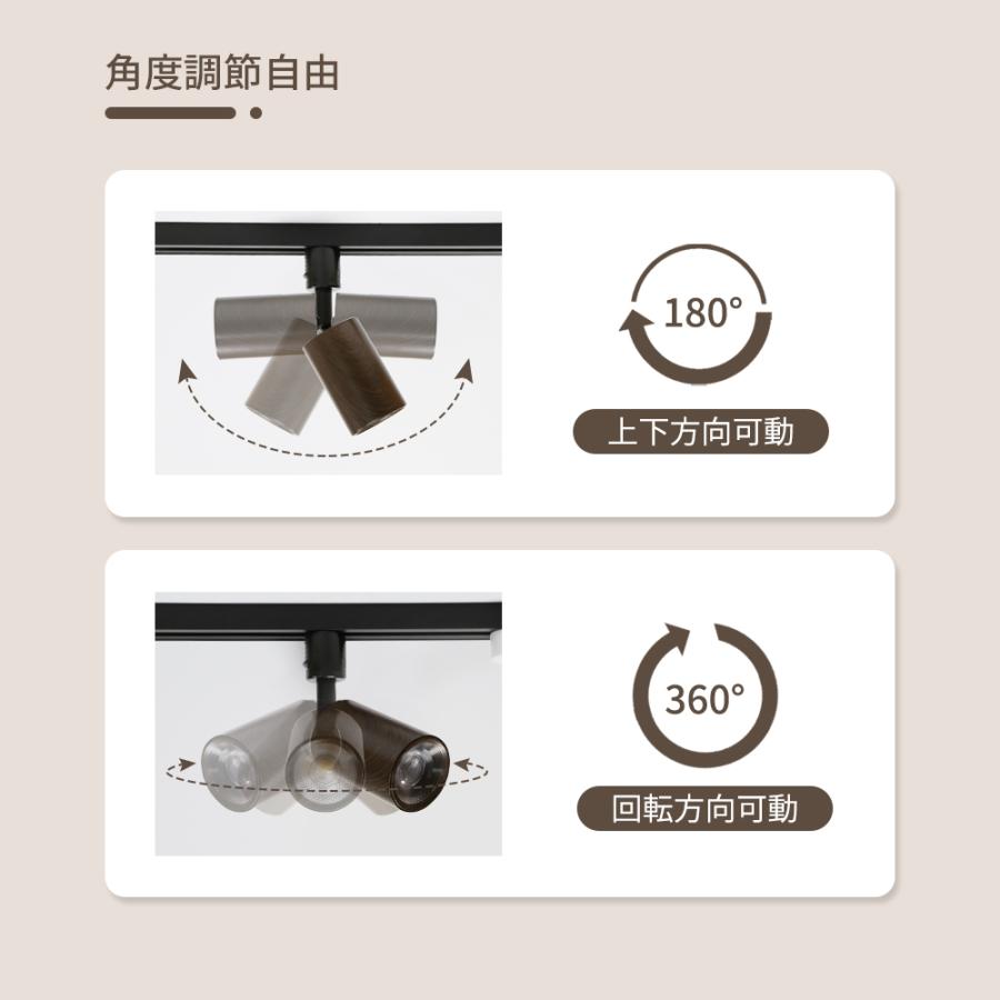 スポットライト 24/55度照射角度 80W形 一体型 LED電球内蔵 ダクト