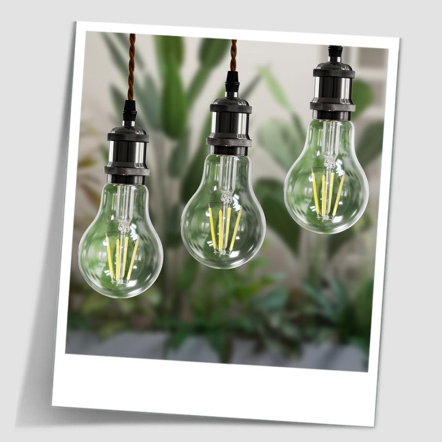 Luxour LED電球 エジソン電球 電球色 フィラメント電球 E26 ペンダント