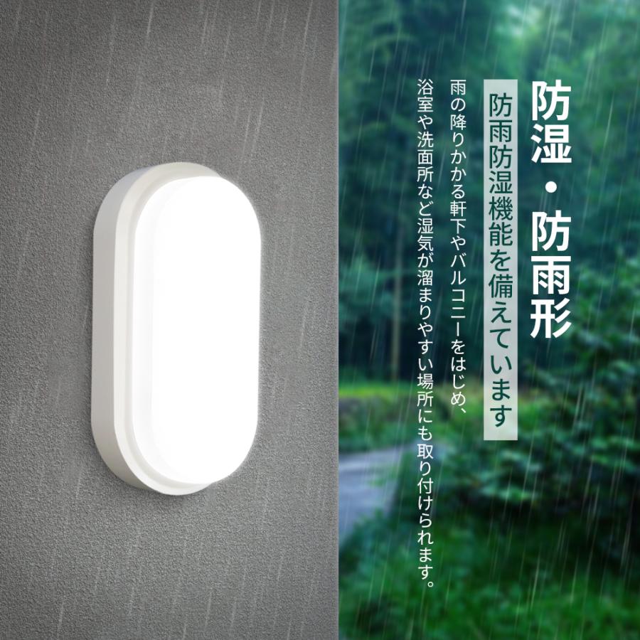 【防水・防湿】浴室照明 LED バスルームライト 12W 18W 浴室灯 LEDポーチ 丸型 ip65 防湿・防水 LEDシーリングライト 6 ...