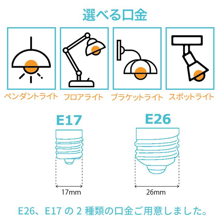 LED電球 E26 E17 センサーライト 人感センサーライト 人感 電球 LED センサー 人感センサー 60W 2個セット 自動点灯消灯 照明 玄関 トイレ｜nakaopro｜10