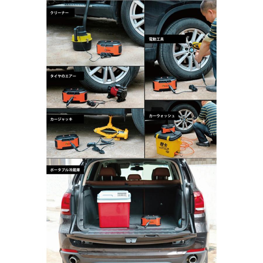 ポータブル電源 60000mAh 小型・軽量 ポータブルバッテリー AC・DC