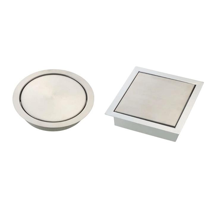 送料無料 ダストフレーム カウンター用ゴミ投入口 丸型 角型 フタ付 クズ入れ ゴミ入れ ダストシューター 口のみ カウンター用ゴミ投入口 もぐら その他の住宅設備 Mks956 F ダストシューター ナカサダイレクト