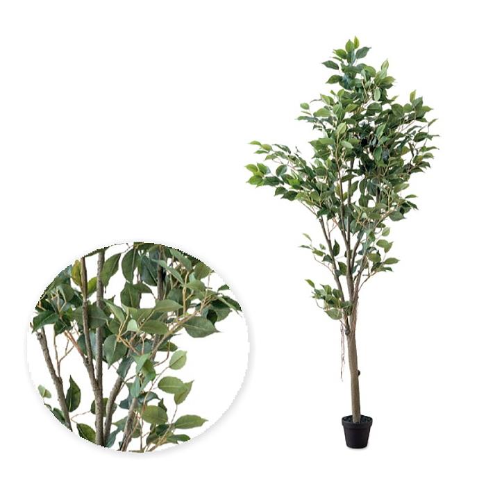 送料無料　フィカスツリー　観葉植物　フェイクグリーン 大型　H162cm 人工植物_1