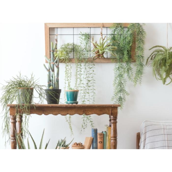 送料無料 ワイヤープランツ 観葉植物 フェイクグリーン 人工植物 形調整できるワイヤー入り Nr 117 窓工房 ナカサ 通販 Yahoo ショッピング