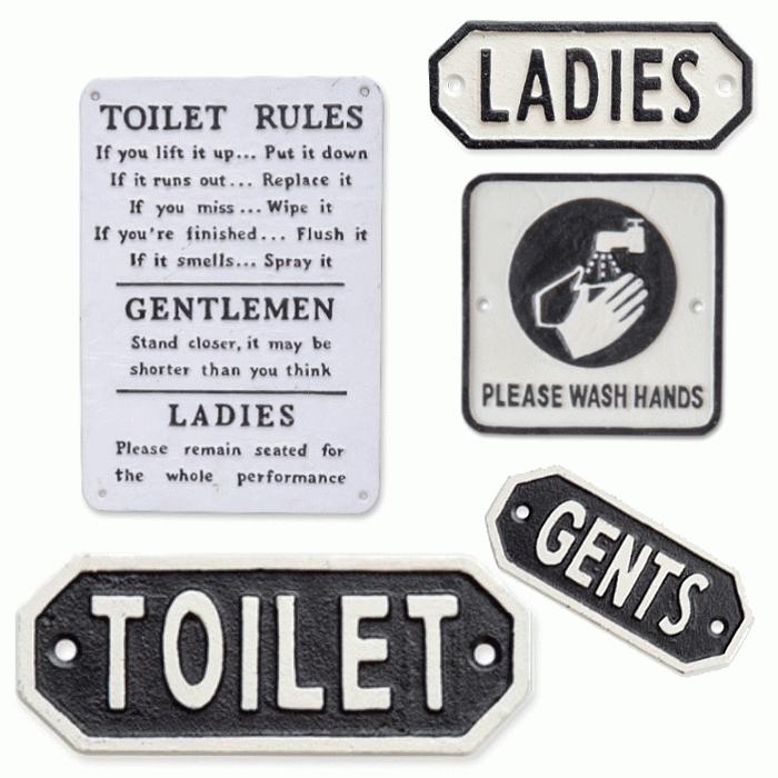 送料無料　トイレ用サインプレート（TOILET/GENTS/LADIES）手洗い・サインプレート（コロナ対策に）｜nakasa