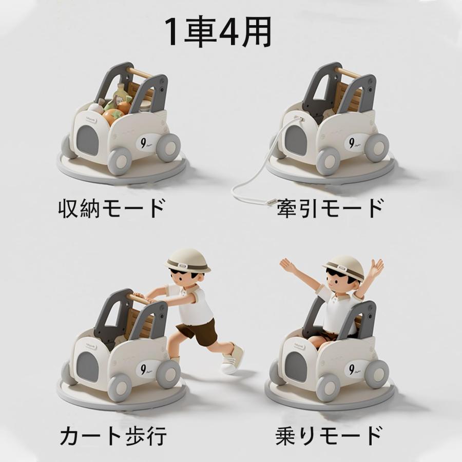 憧れの ベビーウォーカー，もちワゴン おもちゃ箱 キッズワゴン，手押し車 木製 おもちゃ収納箱 ボックス 手押し車 赤ちゃん キッズワゴン ベビーウォーカー