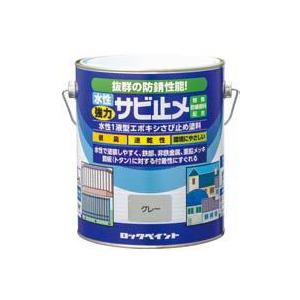ロックペイント　水性強力サビ止め　0.2kg&times;6