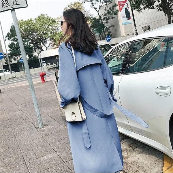 トレンチコート レディース コート スプリングコート ロングコート トレンチコート ロング丈 無地 黒 通勤 オフィス 送料無料 人気急上昇 激安 19sep11nfy26 中島ストアー 通販 Yahoo ショッピング