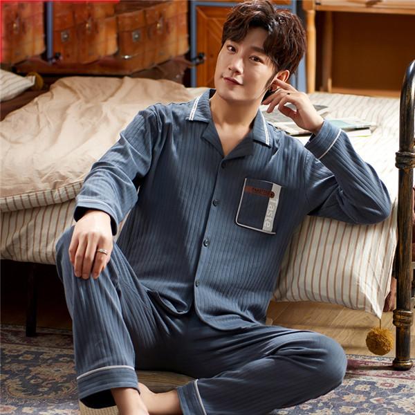 パジャマ メンズ 上下セット 前開き ルームウェア 寝巻き 2点パジャマ 部屋着 厚手 男性用 もこもこ 秋 春 長袖 ズボン ゆったり シャツ トップス 26decncqsytz01 中島ストアー 通販 Yahoo ショッピング