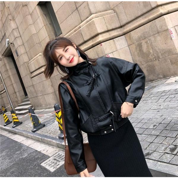 ジャケット ライダースジャケット レディースライダース フェイクレザー ブルゾン 春服 おしゃれ アウター 着 せ ゆっくり 防風 フェイクレザー 26febvpjk14 中島ストアー 通販 Yahoo ショッピング