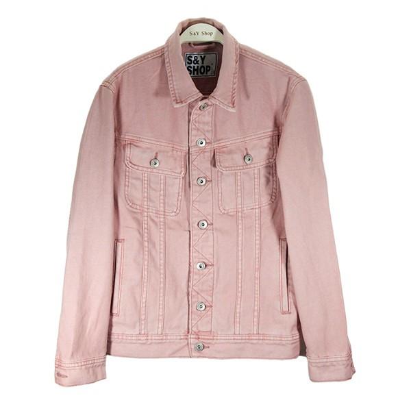 爆売中 デニムジャケット ショート丈 レディース Gジャン ジージャン 春 デニム生地 ピンク ウォッシュ加工 羽織 ボタン留め 防風 長袖 夏 26marvnzdwt07 中島ストアー 通販 Yahoo ショッピング
