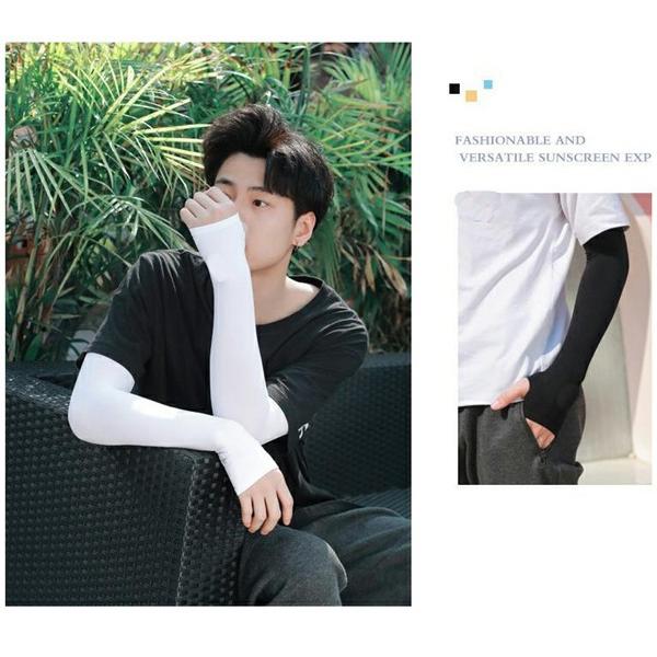 激安！ アームカバー 冷感 UVカット 左右3組 日焼け止め 腕カバー 接触冷感 超伸縮 運転 アウトドア 滑り止め 男女兼用 紫外線カット