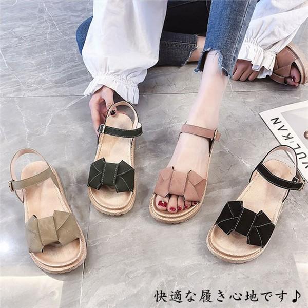 人気激安 美脚 大人気 通勤 Pu スポサン Ol オフィス 厚底靴 夏 スニーカーサンダル レディース リボン 厚底 サンダル 歩きやすい 疲れない 痛くない サンダル サイズ 25 Www Sustentec Com Br