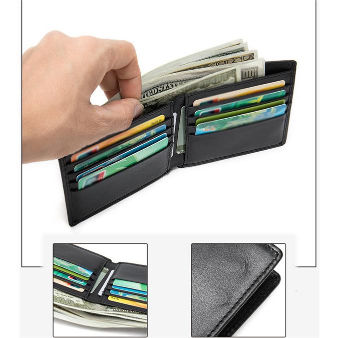 本革 二つ折財布 財布 コインケース 牛革 小銭入れ メンズ カード入れ 
