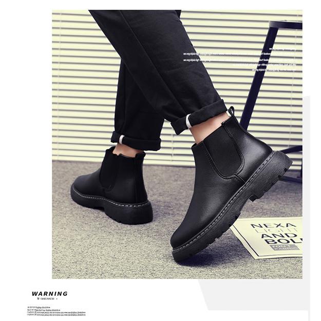 ブーツ メンズ サイドゴアブーツ ショートブーツ Puレザーブーツ サイドゴア ショート丈 靴 くつ シューズ イギリス風 チェルシーブーツ 格好いい 64dec21nqexylpx02 中島ストアー 通販 Yahoo ショッピング