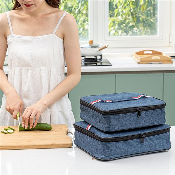 ランチバッグ 保冷バッグ 保温 お弁当バッグ お弁当袋 分格型ケース