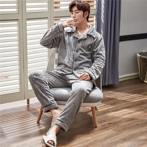 パジャマ メンズ 長袖 ルームウェア 厚手 秋 冬 開襟 上下セット 裏起毛 ルームウェア モコモコ 部屋着 長ズボン ふわもこパジャマ 父の日 64oct21ncqcxjjf08 中島ストアー 通販 Yahoo ショッピング