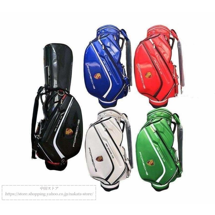 ポルシェ PORSCHE 9.5型 4.5kg 防水機能 スタンド キャディバッグ 