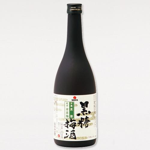 中田食品 梅酒 黒糖梅酒 720ml 紀州南高梅 プレゼント ギフト 熟成貯蔵