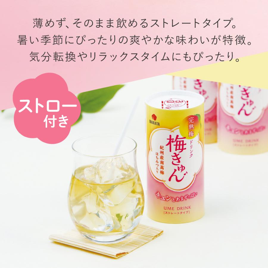 中田食品 梅ジュース 完熟梅ドリンク 梅きゅん ギフト 和歌山県産 紀州