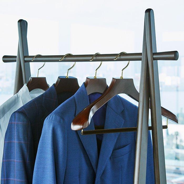 サイズ400mm NAKATA HANGER AUT-05 NAKATA HANGER AUT-05：w400/小さめメンズスーツハンガー