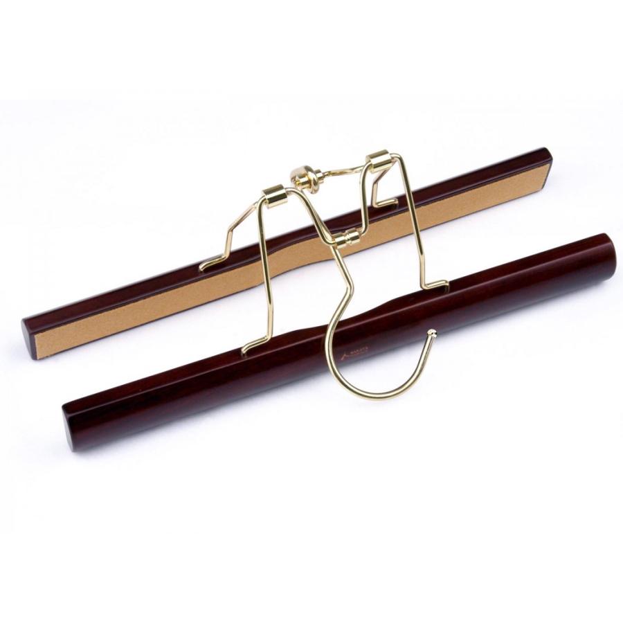 ナカタハンガー AUT-07G マーズブラウン NAKATA HANGER AUT-07G/ズボン吊りハンガー/マーズブラウン