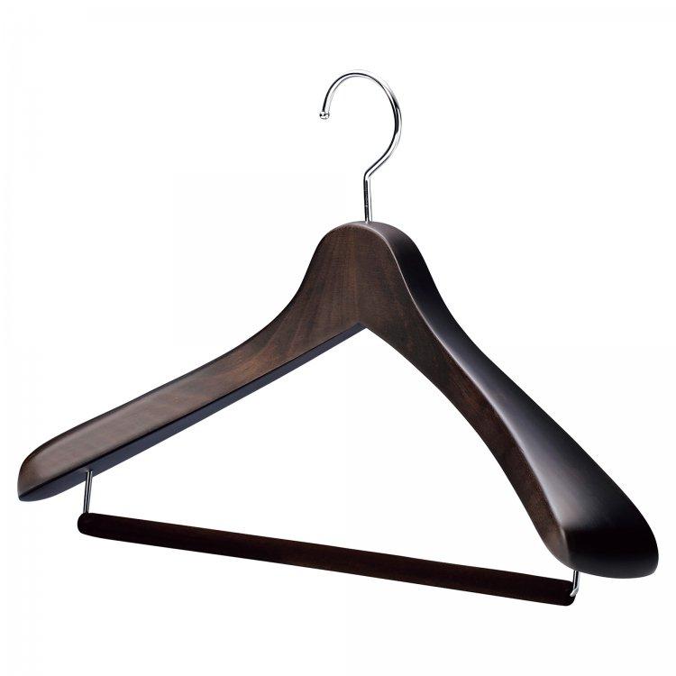 NAKATA HANGER 日本製 木製メンズ スーツハンガー 5本組 NAKATA HANGER 日本製 木製メンズ スーツハンガー 5本組