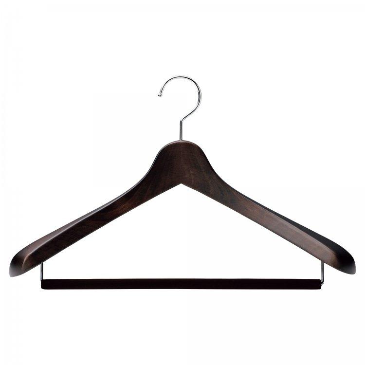 NAKATA HANGER 日本製 木製メンズ スーツハンガー 5本組 NAKATA HANGER 日本製 木製メンズ スーツハンガー 5本組