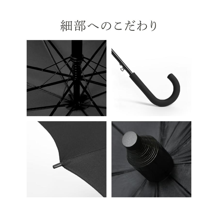 NaturalBasic 傘 長傘 雨傘 カバー付き ぬれないんブレラ 60cm 65cm