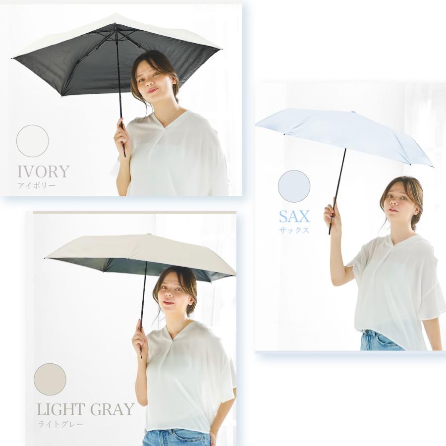 NaturalBasic 折りたたみ傘 日傘 完全遮光 超軽量 UVAir＋ 傘 折り畳み