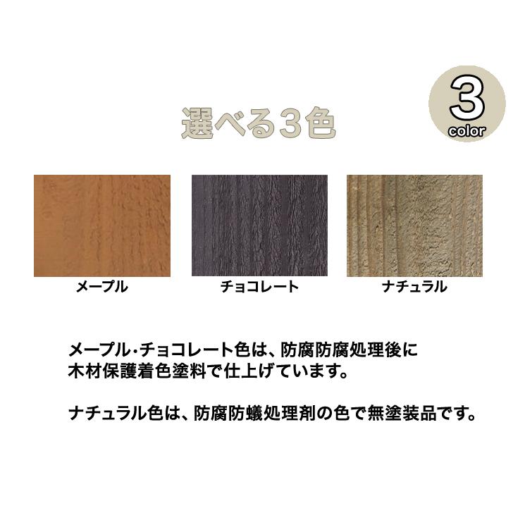 水に強く腐朽に強い！屋外耐朽仕様　天然木フラワースタンド　目地が水抜き穴代わりにもなりお花快適　訳アリ品＜ハイタイプ＞長さ約650mm防腐防蟻処理済 |  | 04