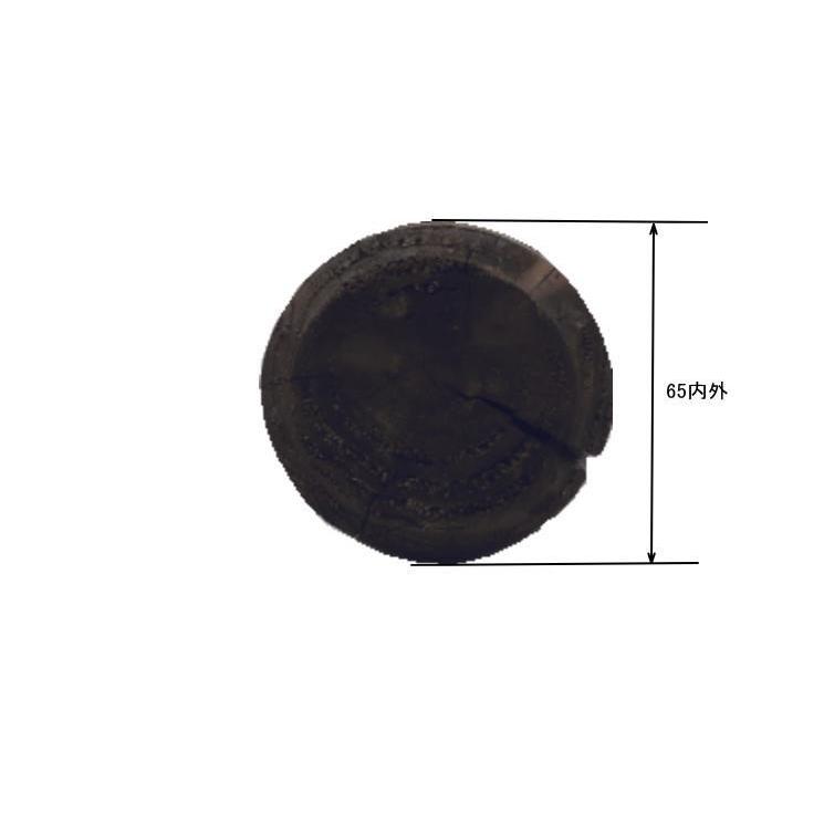 国産 杉 丸太杭 （ブラウン） 約1800mm×φ65mm（5本入り）（丸太柵/支柱/木杭/ローリング/丸棒杭/ガーデニング/ACQ/木材/木柵/進入防止） |  | 02