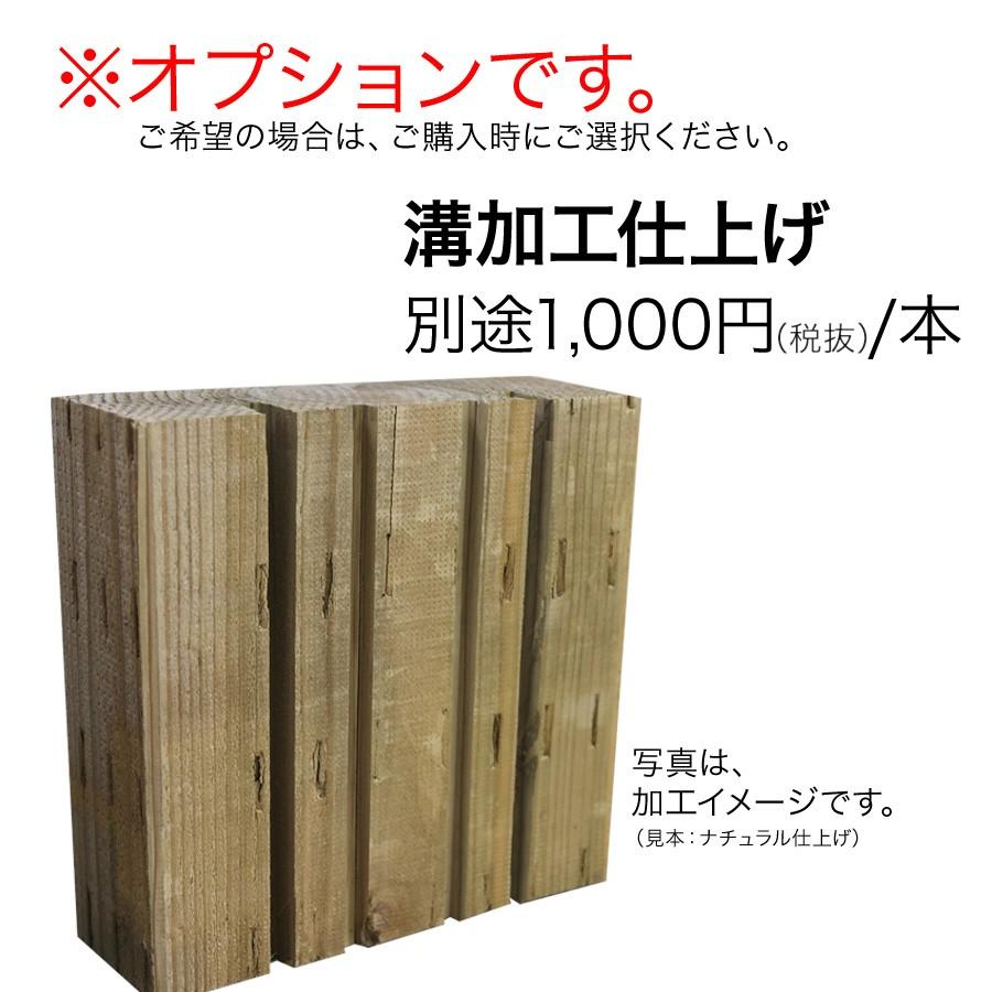 枕木　ナチュラル仕上げ　上から塗装可◎約800×約200×約100【枕木/アプローチ/花壇/車止/土留/縁石/菜園/花壇/枠/階段/ステップ/敷石/縁木】防腐防蟻処理済 |  | 04