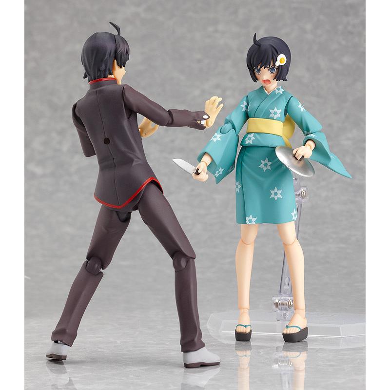 化物語　figma フィギュアセット 阿良々木暦 戦場ヶ原ひたぎ 八九寺真宵 figma 化物語 阿良々木暦 ＊ : ホビーショップ中辻商店 ヤフー店