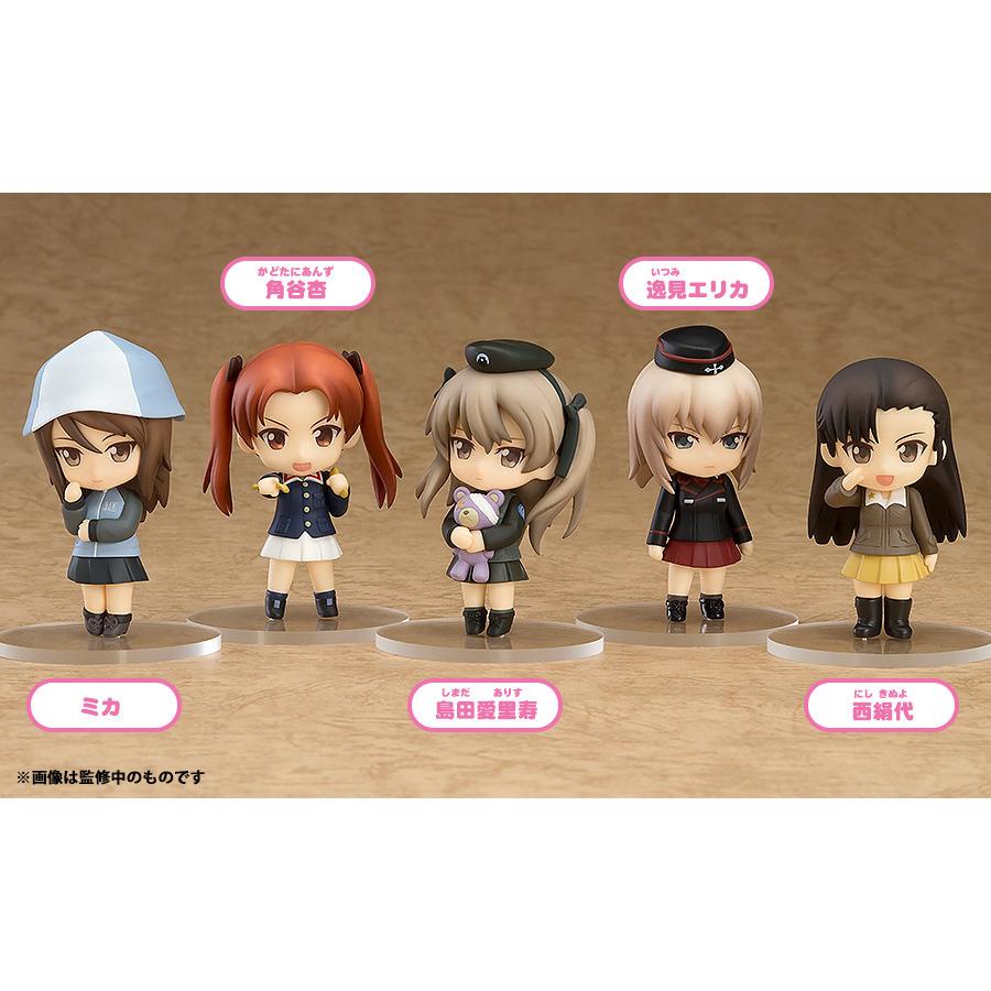 ガルパン フィギュア 西絹代の商品一覧 通販 『ガールズ&パンツァー』 最終章 1/35 知波単学園 フィギュアセット(西 絹代/福田/細見) (無発泡ウレタン製未塗装キット)おもちゃ プラモデル