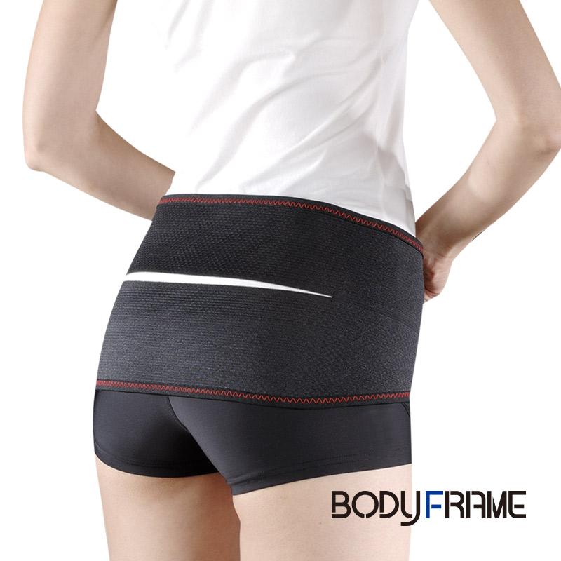 中山式 腰痛ベルト 腰サポーター ボディフレーム 腰用フィット 18cm