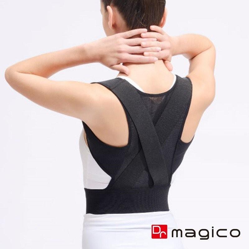 首 ストレートネック サポーター 猫背矯正ベルト ゆがみ 背筋 猫背 姿勢 テレワーク Dr Magicoネックサポーター キョウセイベルトセット 3041set 中山式オンラインショップ 通販 Yahoo ショッピング