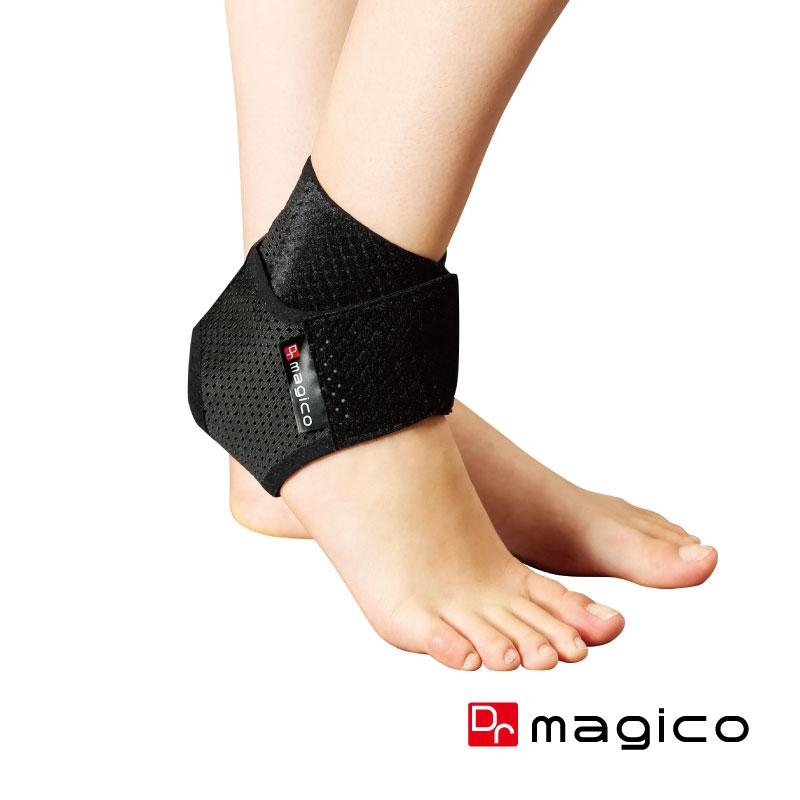 Dr Magico 足首 足 固定 こてい 立体圧迫構造 痛み 保護 予防 サポート 黒 ブラック 男女兼用 左右兼用 Dr Magico 足首固定帯 Pro 3044 中山式オンラインショップ 通販 Yahoo ショッピング