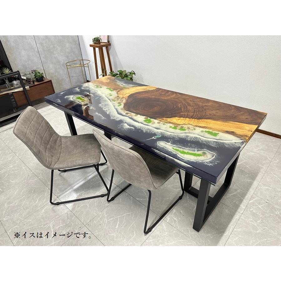アウトレット レジンテーブル ダイニング ビーチ 波 海 船 幅180cm